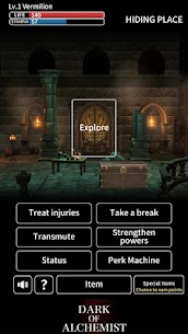 Dark of Alchemist MOD APK- Dungeon Crawler RPG (Weak Enemy) 8