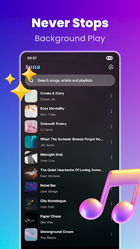 Sona - Music Player screenshot 2