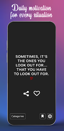 Daily Thoughts - quotes Screen 2