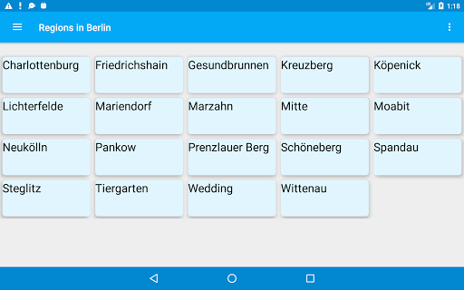 Screenshot of Beer Guide Berlin