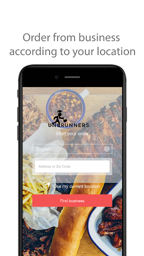 Android application CityRunners screenshort