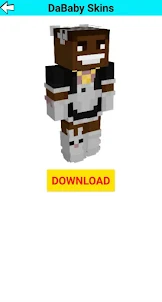 DaBaby Skins For Minecraft