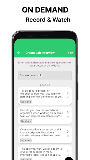 Async Interview Screen 2