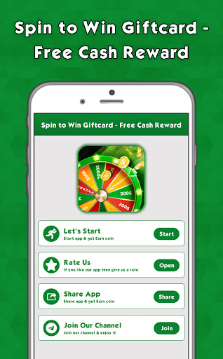 Spin to Win Giftcard - Free Cash Reward