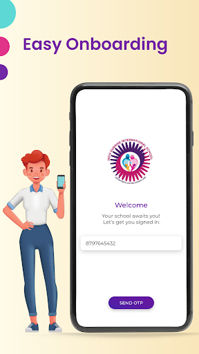 Android application Indo sunrise parents portal screenshort