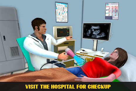 Pregnant Mom Simulator Life 3D Varies with device screenshots 1