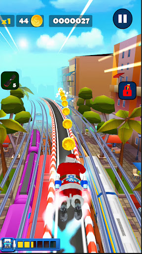 Subway Santa Claus Runner Xmas Screen 2