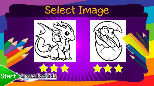 Dragons Coloring Book