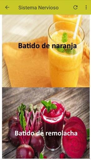 El poder medicinal de los jugos