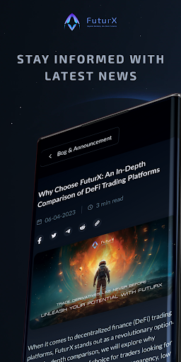 FuturX - On-Chain Futures Screen 2