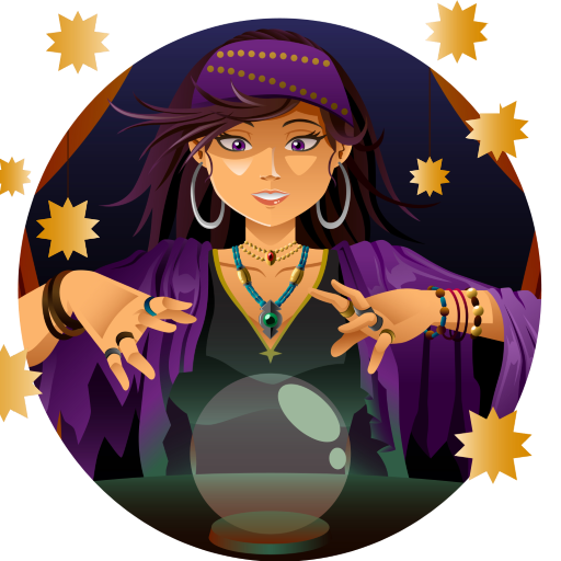 Fortune teller psychic guide  Icon