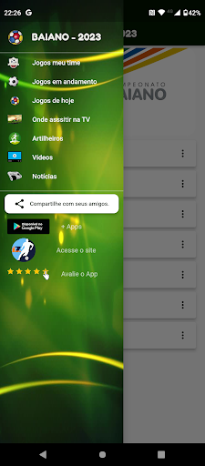 Campeonato Baiano Screen 2