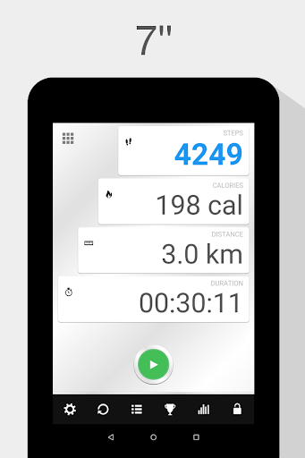 Screenshot of Step Counter