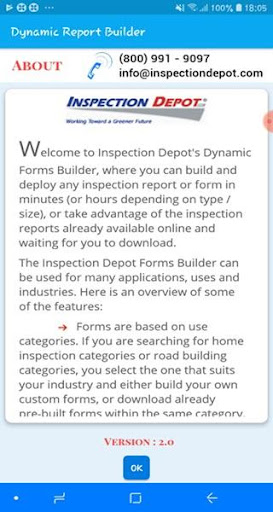 Android application Paperless Inspectors screenshort