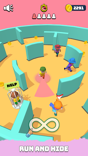 Android application Hide N Seek Challenge screenshort