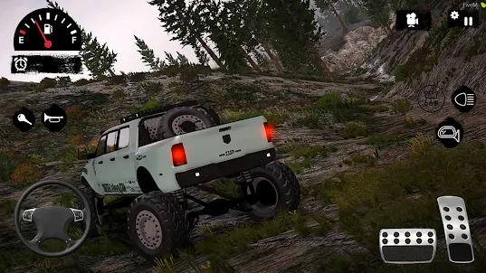 US Pickup Jeep Driving Game 3D