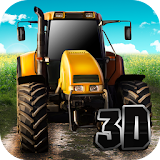 Farming Tractor Driver 3D icon
