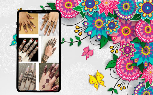 Android application Simple mehandi design screenshort