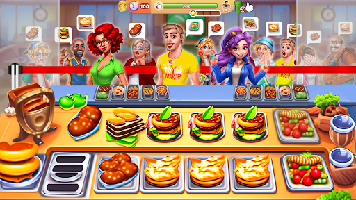 Android application Cooking Stack: Cooking Games screenshort