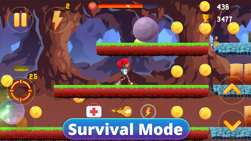 Android application Runner-Survival Tricky Liza screenshort