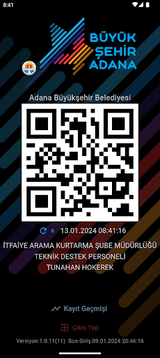 Adana BB PDKS Screen 2