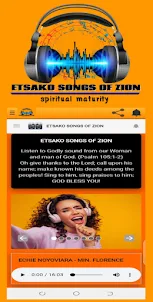ETSAKO SONGS OF ZION