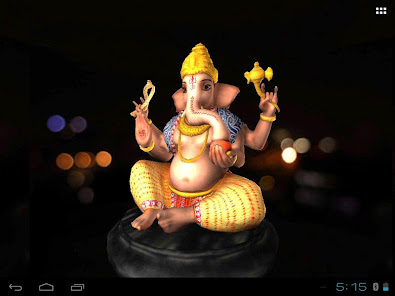 3D Ganesh Live Wallpaper App Store Data & Revenue, Download Estimates on  Play Store