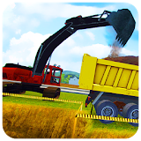 Heavy Excavator : Crane Simulator City Builder 3D icon