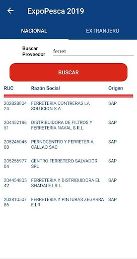 Gestión de Proveedores Screen 3