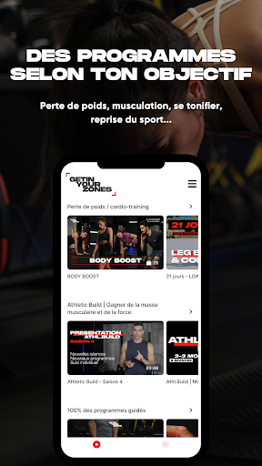 Get In Your Zones Screen 2