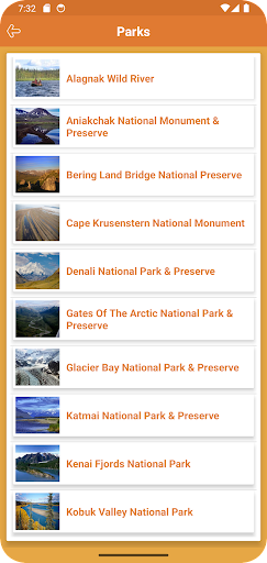 Alaska State & National Parks Screen 3