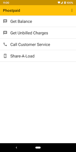 Android application PHostpaid screenshort