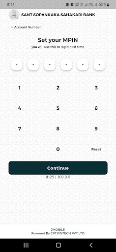 Sant Sopankaka Bank mobile app Screen 2