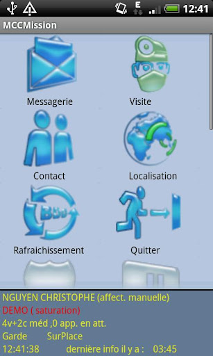 Android application MCCMission screenshort