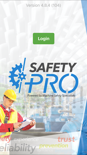 Android application Machine SafetyPro screenshort