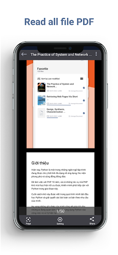 Document reader app: 1PDF Screen 3