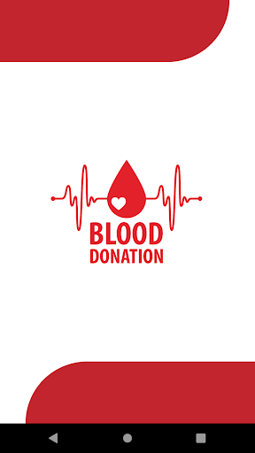 Android application Donate Blood screenshort