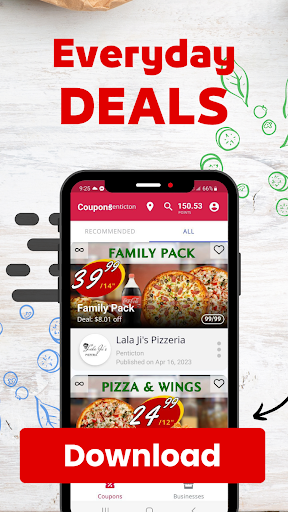 Android application My Couponbook screenshort