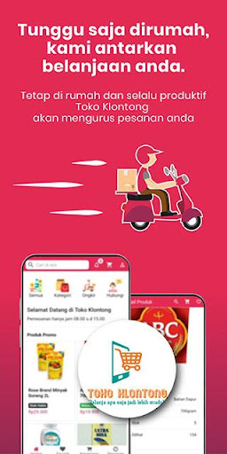 Android application Toko Klontong Tuban screenshort