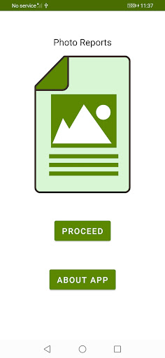 Screenshot of Photo Reports Pro