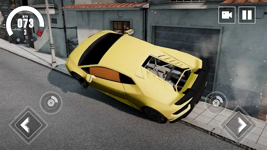 Lamborghini Huracan Crash Game
