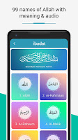 screenshot of Ibadat-Prayer timing, Quran