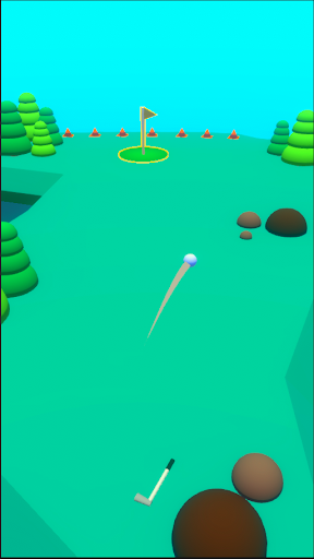 Cliff Golf 3D Screen 3