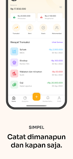 Lacak - Lancar Catat Keuangan
