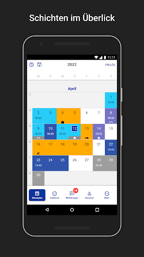 TIMEOFFICE mobile Screen 2