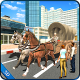 Horse Carriage Transport Simulator - Horse Riding icon