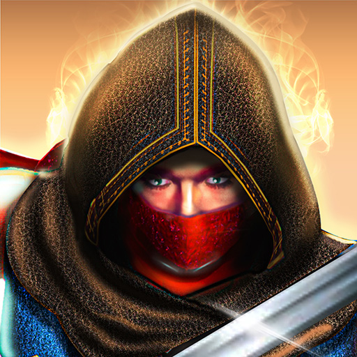 Ninja Shadow Fighting Games 3D Logo