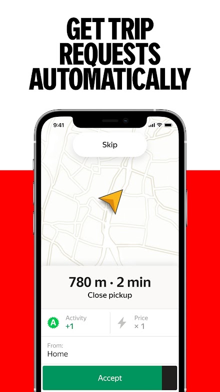 Yango Pro (Taximeter)—driver Screen 2