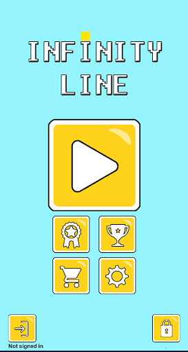 Android application Infinity Line screenshort