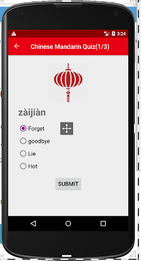 Chinese Mandarin Quiz ( Learn Screen 3